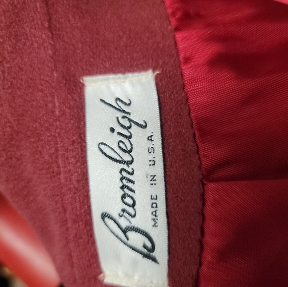 *VTG*  Bromleigh Raspberry coat. (346) - Picture 4 of 6